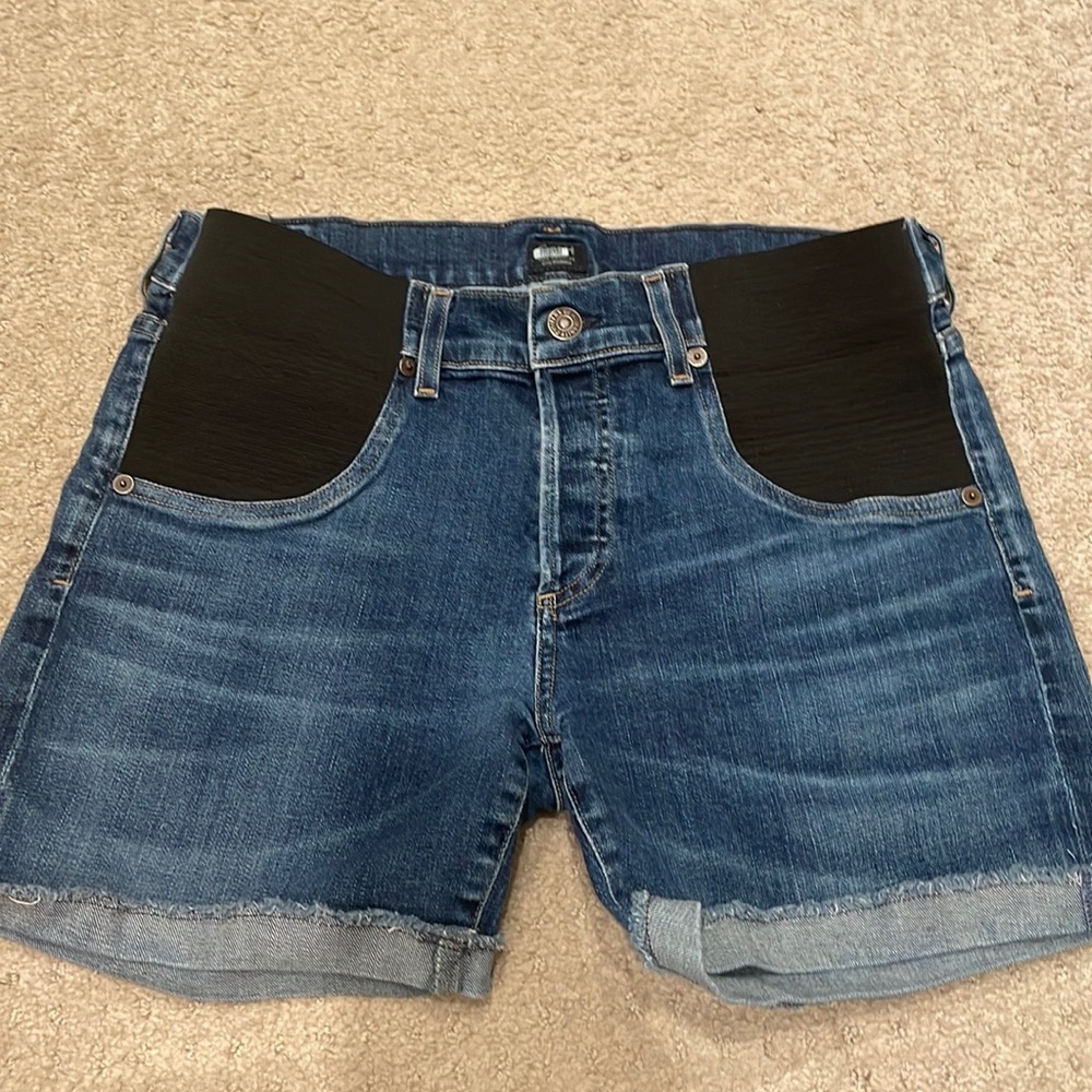 Citizens of Humanity maternity Jean shorts